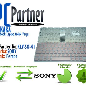 Sony SVE14A3V2R Klavye