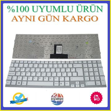 Sony Vaio PCG-71211W Beyaz Klavye