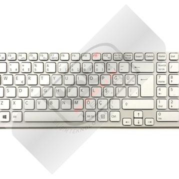 Sony Vaio SVE1512Y1E Beyaz Klavye