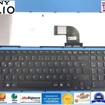 Sony Vaio SVE1712N1E Klavye