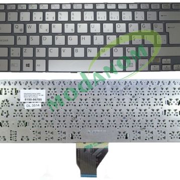 Sony Vaio SVF14A Gümüş Klavye