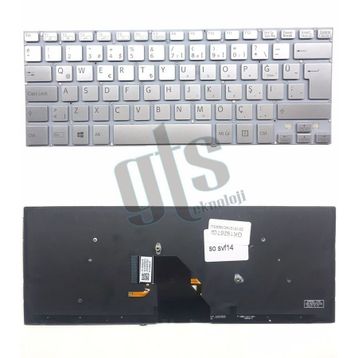 Sony Vaio SVF14A15CXB Gümüş Klavye