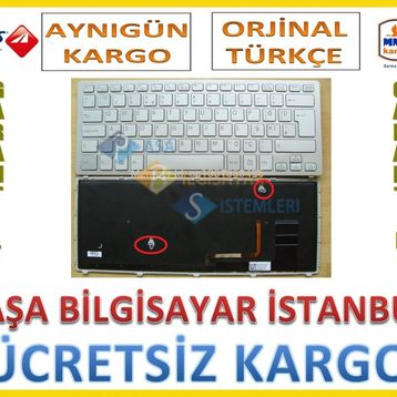 Sony Vaio SVF14N18STB Gümüş Klavye