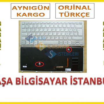 Sony Vaio SVF14N18STB Gümüş Klavye