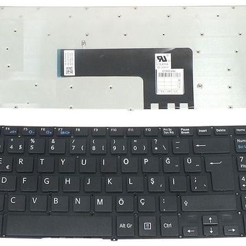 Sony Vaio SVF15215CXW Siyah Klavye