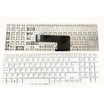 Sony Vaio SVF15A1B4E Beyaz Klavye