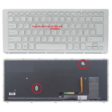 Sony Vaio SVF15N2A4E Siyah Klavye