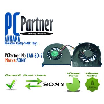 Sony Vaio UDQFRRH01DF0 Uyumlu Fan