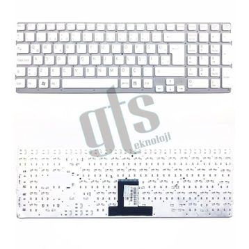 Sony Vaio VPCEB27FX Beyaz Klavye