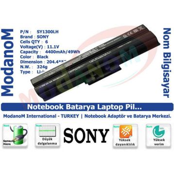Sony VGN-FW260J Notebook Batarya