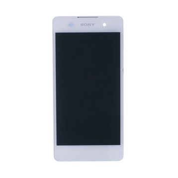Sony Xperia E5 Dokunmatik Beyaz Çıtalı Lcd Ekran