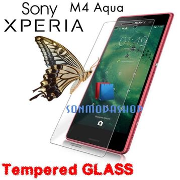 Sony Xperia M4 Aqua Temperli Ekran Koruyucu Uyumlu Kırılmaz Cam