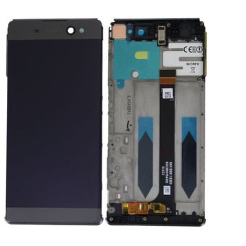 Sony Xperia XA Ultra Siyah Çıtalı Uyumlu Lcd Ekran Dokunmatik