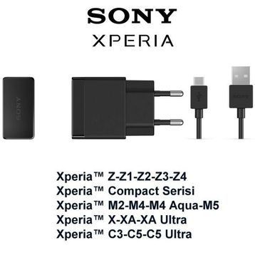 Sony Xperia Z Z1 Z2 Z3 Z4 Z5 Şarj Cihazı