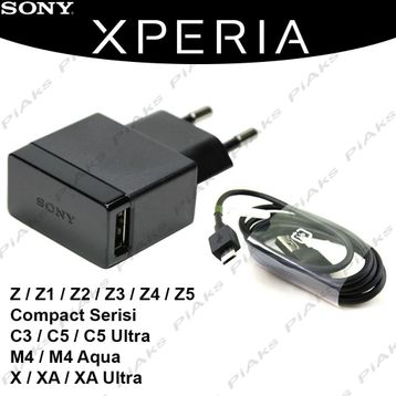 Sony Xperia Z Z1 Z2 Z3 Z4 Z5 Şarj Cihazı
