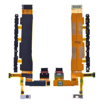 Sony Xperia Z3+ Plus Z4 3g Versiyon Yan Ses Şarj Soket Film