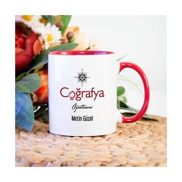 Soppigo Coğrafya Öğretmeni Kırmızı Kupa