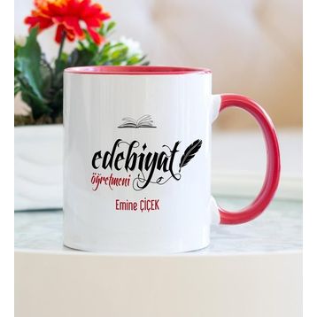 Soppigo Edebiyat Öğretmeni Kırmızı Kupa