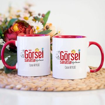Soppigo Görsel Sanatlar Öğretmeni Kırmızı Kupa