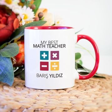 Soppigo Matematik Öğretmeni Kırmızı Kupa