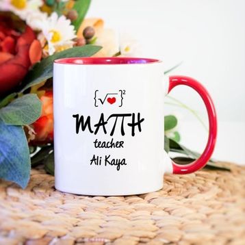 Soppigo Matematik Öğretmeni Kırmızı Kupa