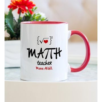 Soppigo Matematik Öğretmeni Kırmızı Kupa