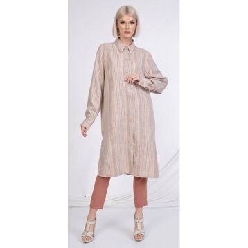 Soralline 4185 Kahverengi Kadın Tunik