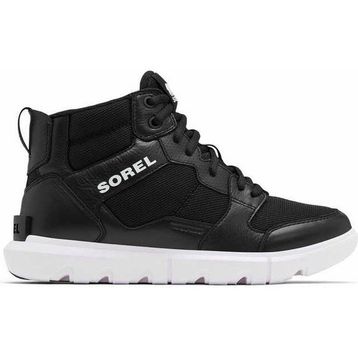 Sorel Explorer Sneaker Mid Wp Siyah Kadın Kısa Bot