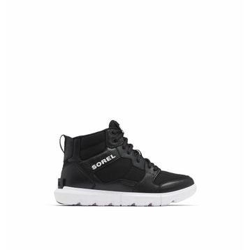 Sorel Explorer Sneaker Mid Wp Siyah Kadın Kısa Bot