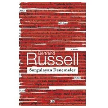 SORGULAYAN DENEMELER - BERTRAND RUSSELL