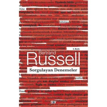 SORGULAYAN DENEMELER - BERTRAND RUSSELL