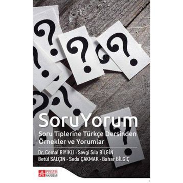 Soru Yorum - Komisyon - Pegem Yayınları