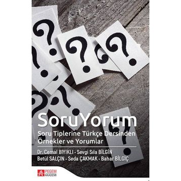 Soru Yorum - Komisyon - Pegem Yayınları