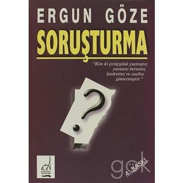 SORUŞTURMA - GENEL