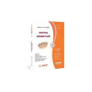 Sosyal Hizmetler 2. Sınıf 3. Son 5 Yılın Yarıyıl Çıkmış Sınav Soruları Kod 7633 - kollektif