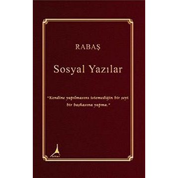 Sosyal Yazılar - Rabaş