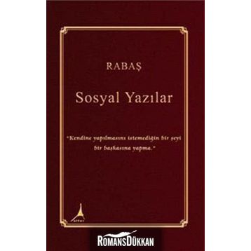 Sosyal Yazılar - Rabaş