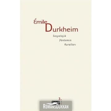 SOSYOLOJI YÖNTEMİN KURALLARI - EMILE DURKHEIM