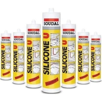 Soudal 1757 280gr 30 Adet Şeffaf Silikon