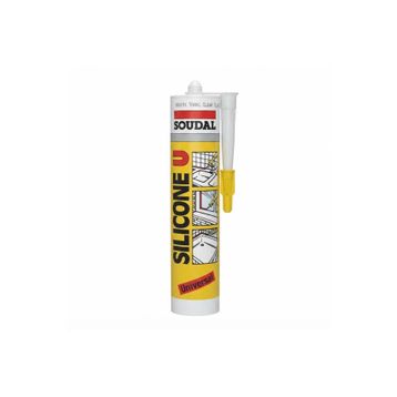 Soudal 280 gr Silver Aluminyum Silikon