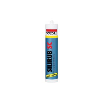 Soudal 280 ml Şeffaf Silibrub Sc Duşakabin Silikon