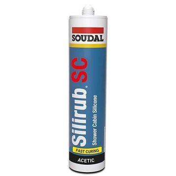 Soudal 280 ml Silirub SC Duşakabin Silikonu