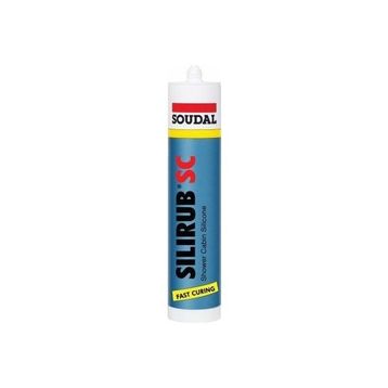 Soudal 280 ml Silirub SC Duşakabin Silikonu