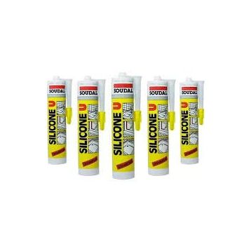 Soudal Şeffaf 280 ml 5'li Set Silikon