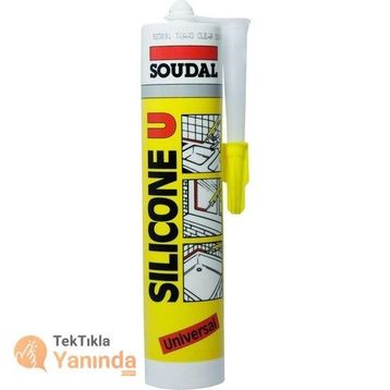 Soudal U 280 gr Şeffaf 30'lu Koli Silikon