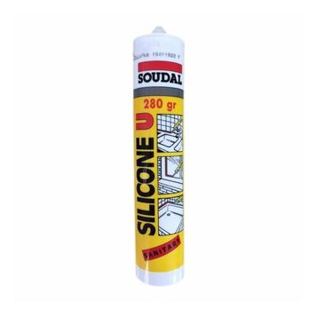 Soudal U 280 gr Şeffaf Silikon