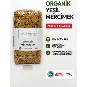 Soul Kitchen 750 gr Yeşil Mercimek
