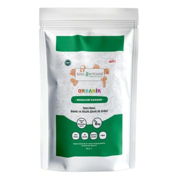 Soul Kitchen Organik Muhallebi B1 Vitaminli Tahıl Bazlı 250 gr Bebek Ek Gıda