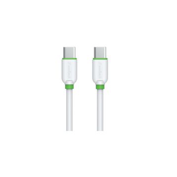 Soultech Dk061B Type-C 3A Comfort Plus Beyaz Şarj ve Data Kablosu