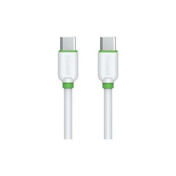 Soultech Dk061B Type-C 3A Comfort Plus Beyaz Şarj ve Data Kablosu